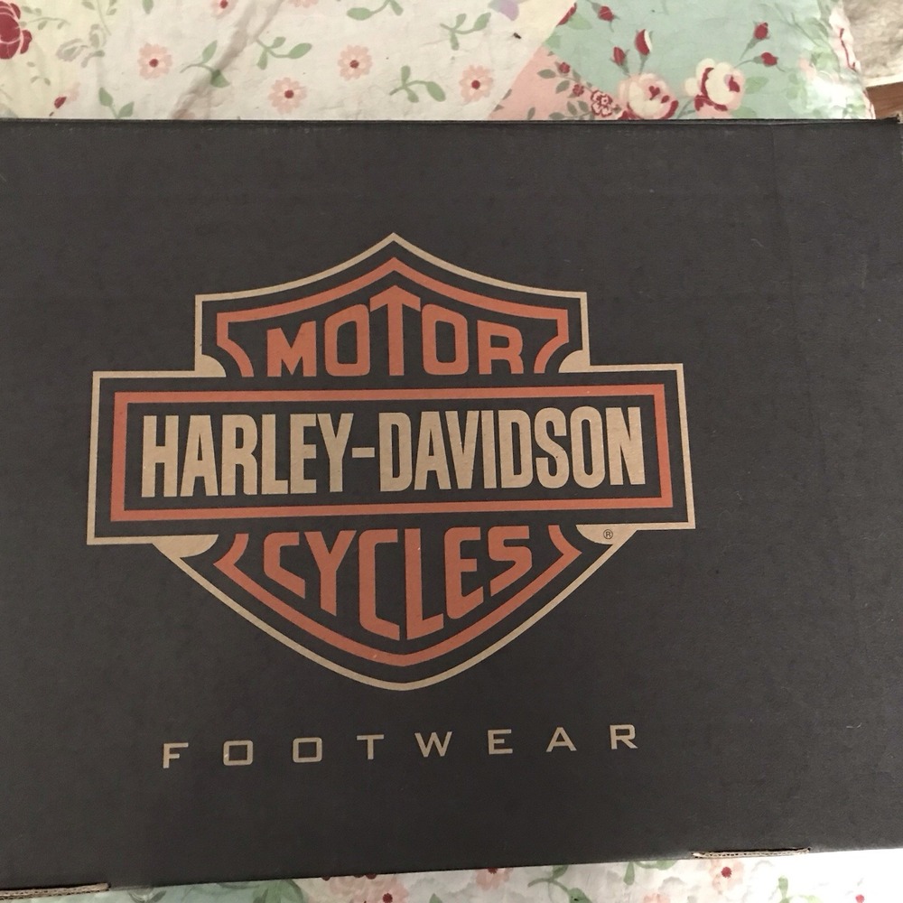 Harley Davidson Ladies Size 7 11" Westfield Black Boot - Picture 6 of 9